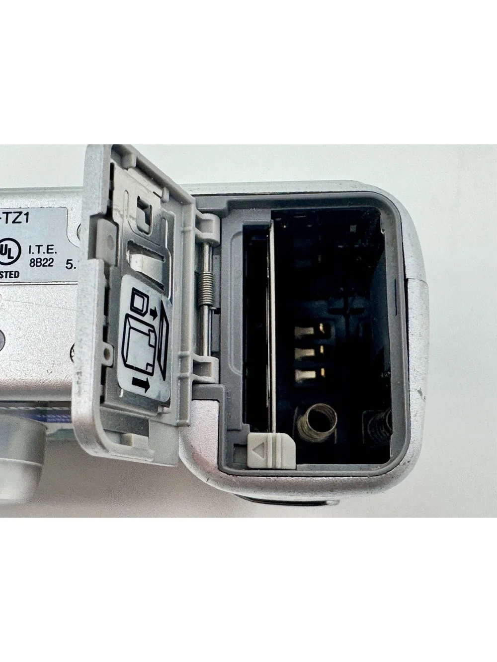 Panasonic Lumix DMC-TZ1 6MP Digital Camera 10x Optical Zoom w/ Box & Battery